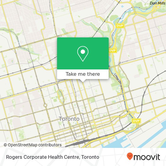 Rogers Corporate Health Centre map