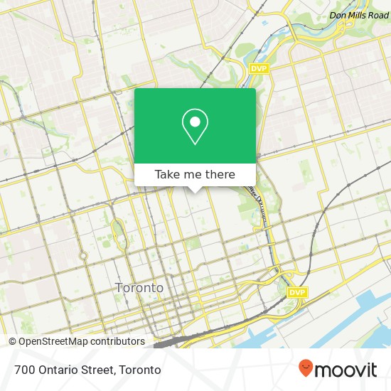 700 Ontario Street map
