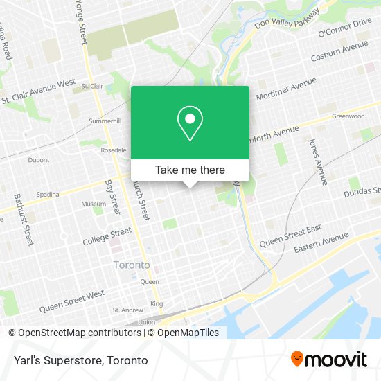 Yarl's Superstore map