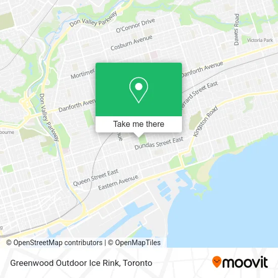 Greenwood Outdoor Ice Rink map