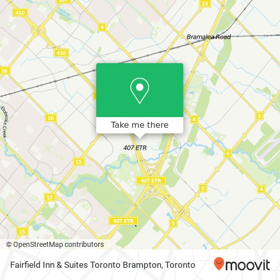 Fairfield Inn & Suites Toronto Brampton plan