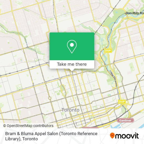 Bram & Bluma Appel Salon (Toronto Reference Library) map