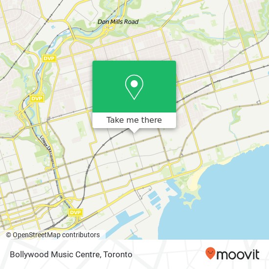 Bollywood Music Centre map