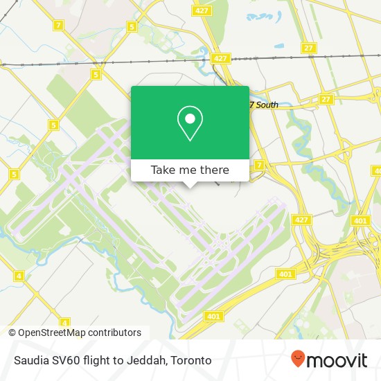 Saudia SV60 flight to Jeddah map