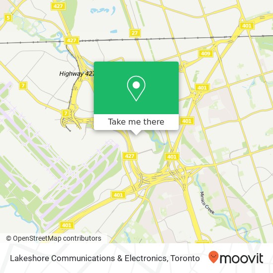 Lakeshore Communications & Electronics map