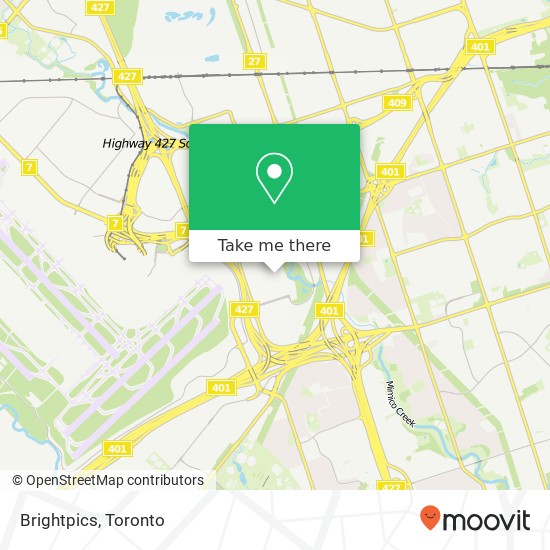 Brightpics map