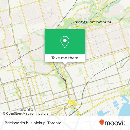 Brickworks bus pickup map