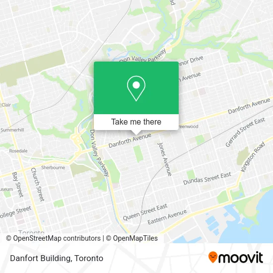 Danfort Building map