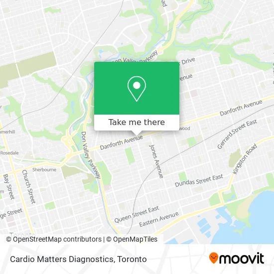 Cardio Matters Diagnostics map