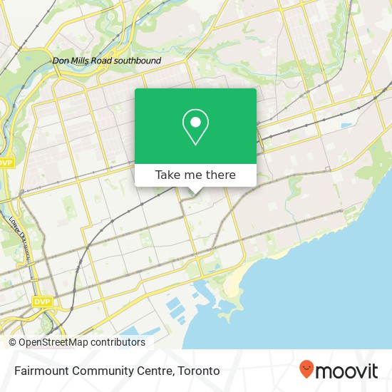 Fairmount Community Centre map