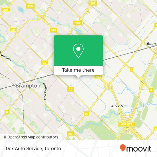 Dex Auto Service map