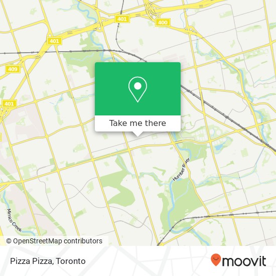 Pizza Pizza map