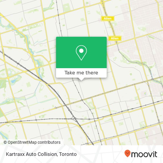Kartraxx Auto Collision map