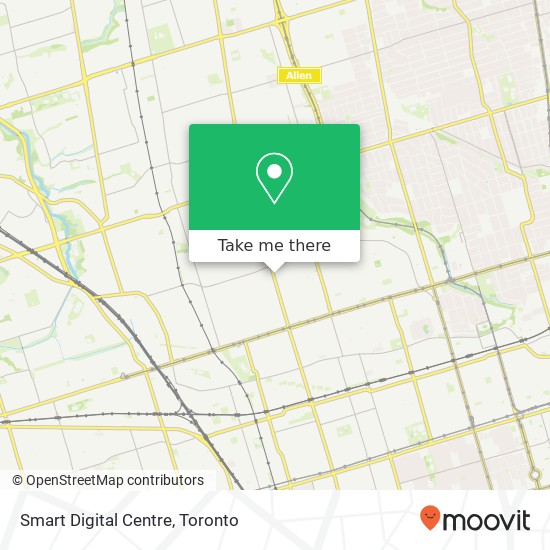Smart Digital Centre map