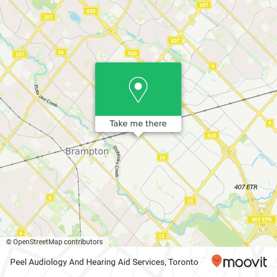 Peel Audiology And Hearing Aid Services map