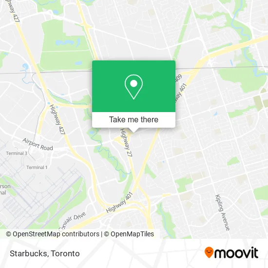 Starbucks map