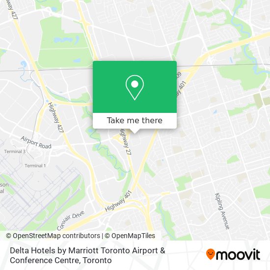 Delta Hotels by Marriott Toronto Airport & Conference Centre map
