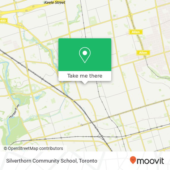 Silverthorn Community School map