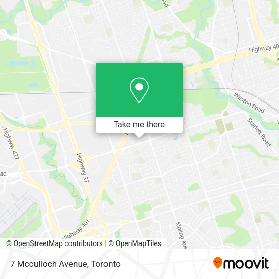 7 Mcculloch Avenue map