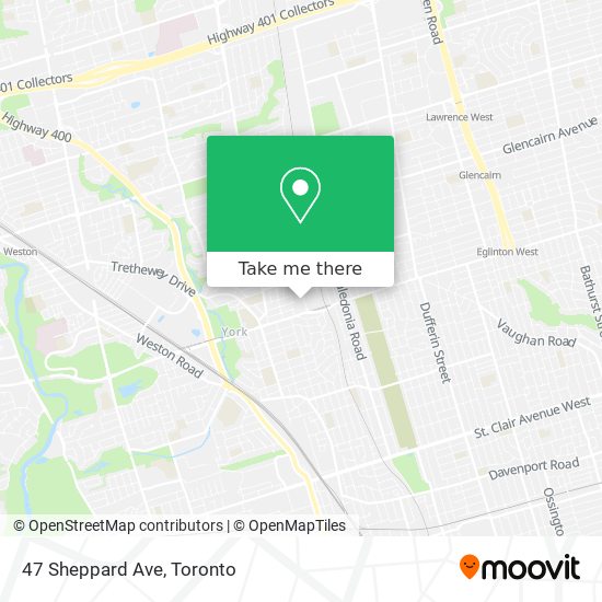 47 Sheppard Ave plan