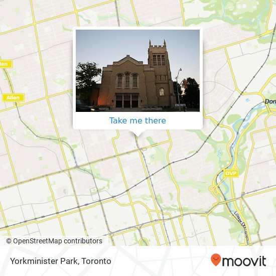 Yorkminister Park map