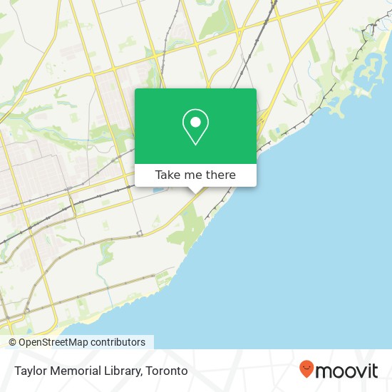 Taylor Memorial Library map