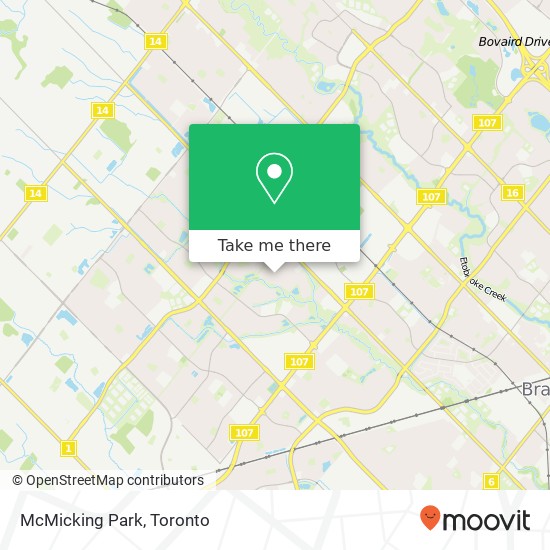 McMicking Park map