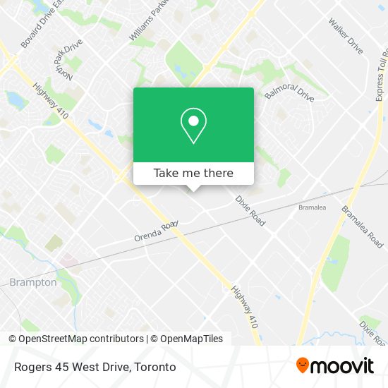 Rogers 45 West Drive map