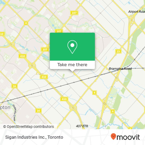Sigan Industries Inc. map