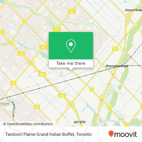 Tandoori Flame Grand Indian Buffet map