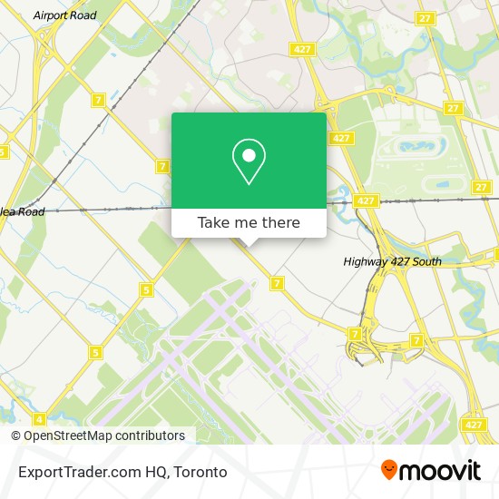 ExportTrader.com HQ map