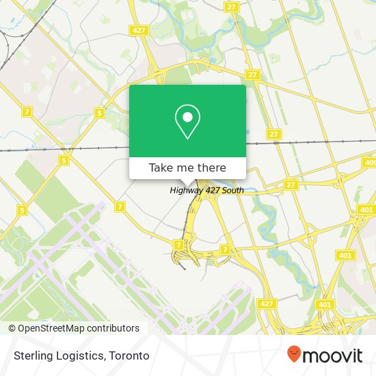 Sterling Logistics map