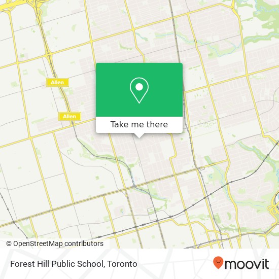 Forest Hill Public School map