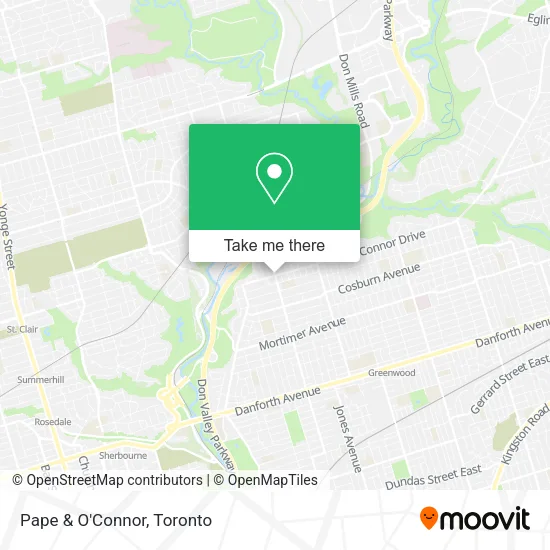 Pape & O'Connor map
