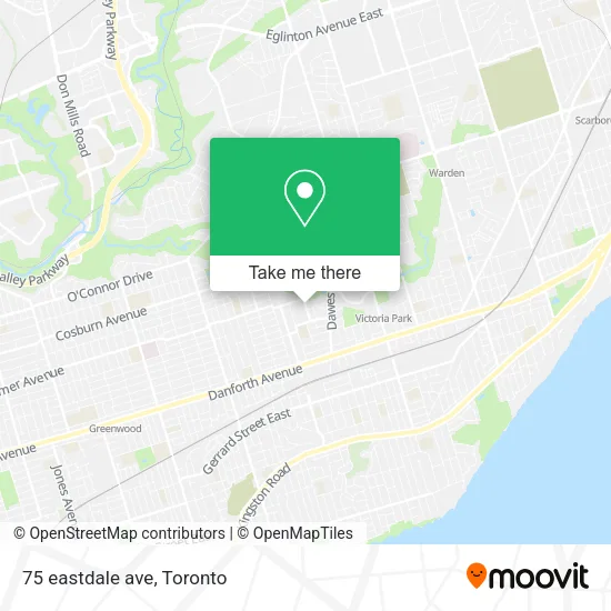 75 eastdale ave map
