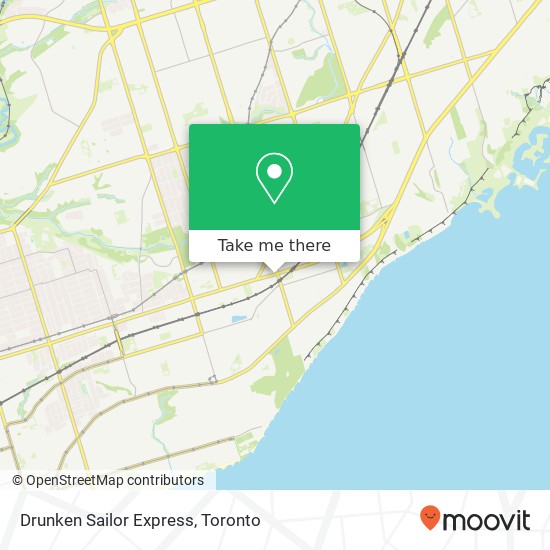 Drunken Sailor Express map