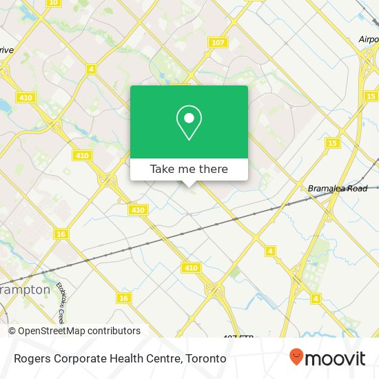 Rogers Corporate Health Centre map