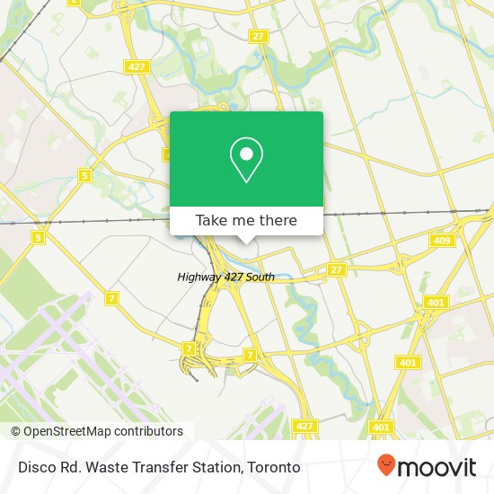 Disco Rd. Waste Transfer Station map