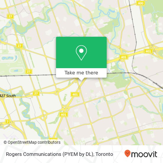 Rogers Communications (PYEM by DL) map
