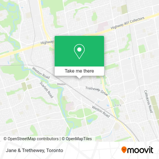 Jane & Trethewey map