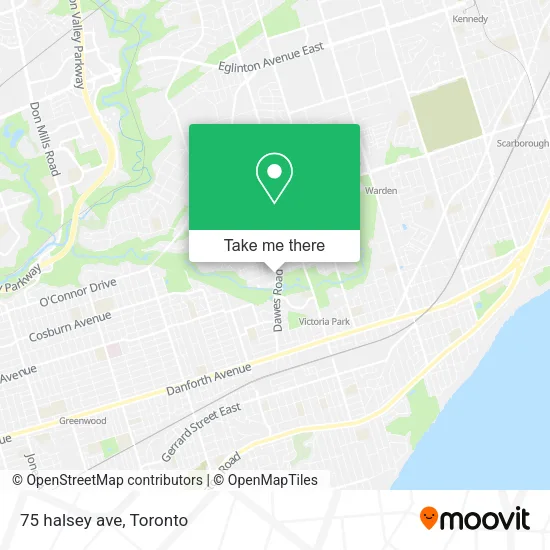75 halsey ave map