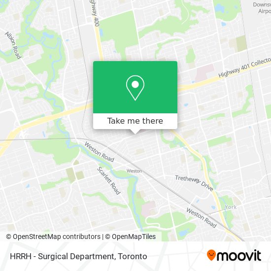 HRRH - Surgical Department map