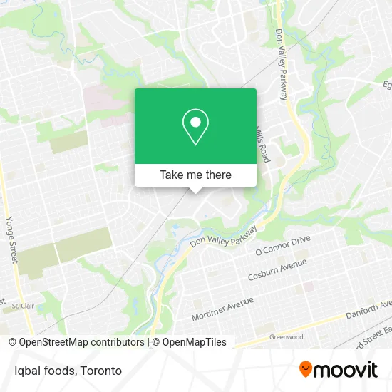 Iqbal foods map