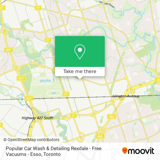 Popular Car Wash & Detailing Rexdale - Free Vacuums - Esso plan