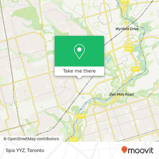 Spix YYZ map