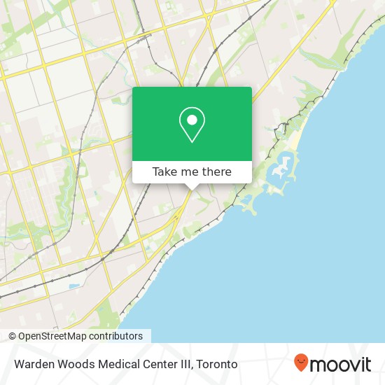 Warden Woods Medical Center III map