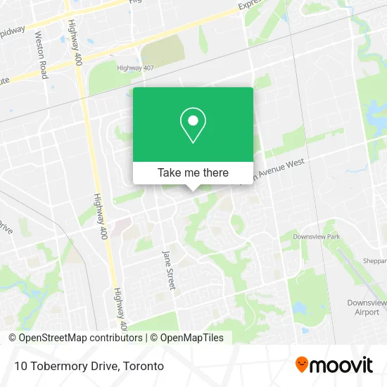 10 Tobermory Drive map