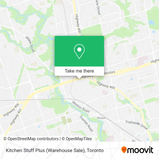 Kitchen Stuff Plus (Warehouse Sale) map