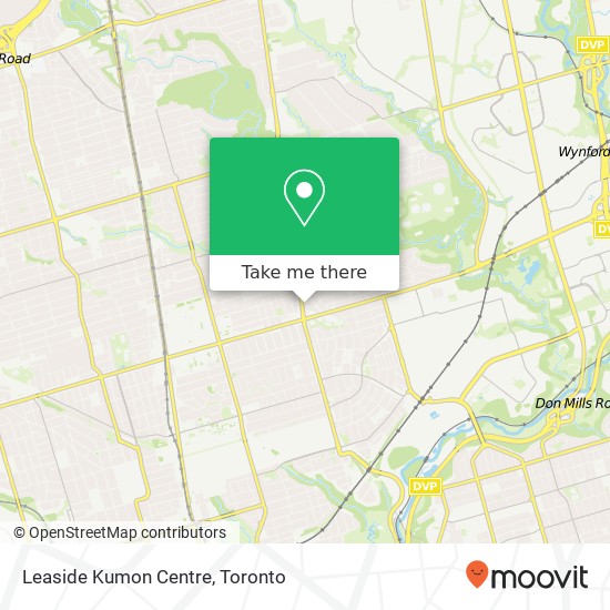 Leaside Kumon Centre plan