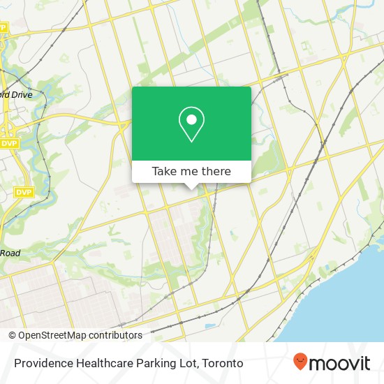 Providence Healthcare Parking Lot map